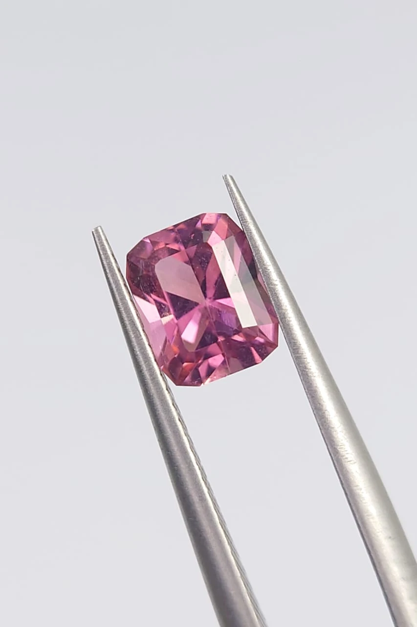 0.93ct Natural Pink Tourmaline Fancy Cut Loose Gemstone From Afghanistan — view 1